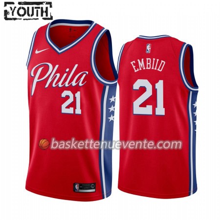 Maillot Basket Philadelphia 76ers Joel Embiid 21 2019-20 Nike Statement Edition Swingman - Enfant